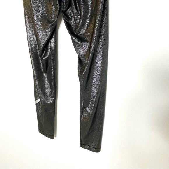 Athleisure | Nike Pro DriFit Cool Tights Metallic Black Sparkle | Activewear | L - Picture 12 of 16